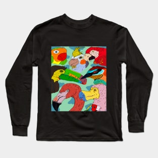 Birds Freedom Long Sleeve T-Shirt